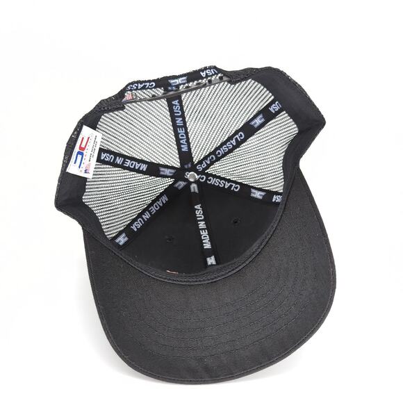 Jocko Fuel by Jocko Willink Black Logo Truckers Mesh Snapback Baseball Cap Hat - Picture 7 of 11